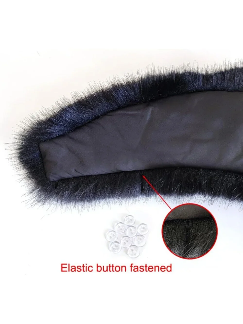 Cozy Faux Fur Collar & Cuffs Set | Warm Fluffy Scarf for Winter | Chic Shawl